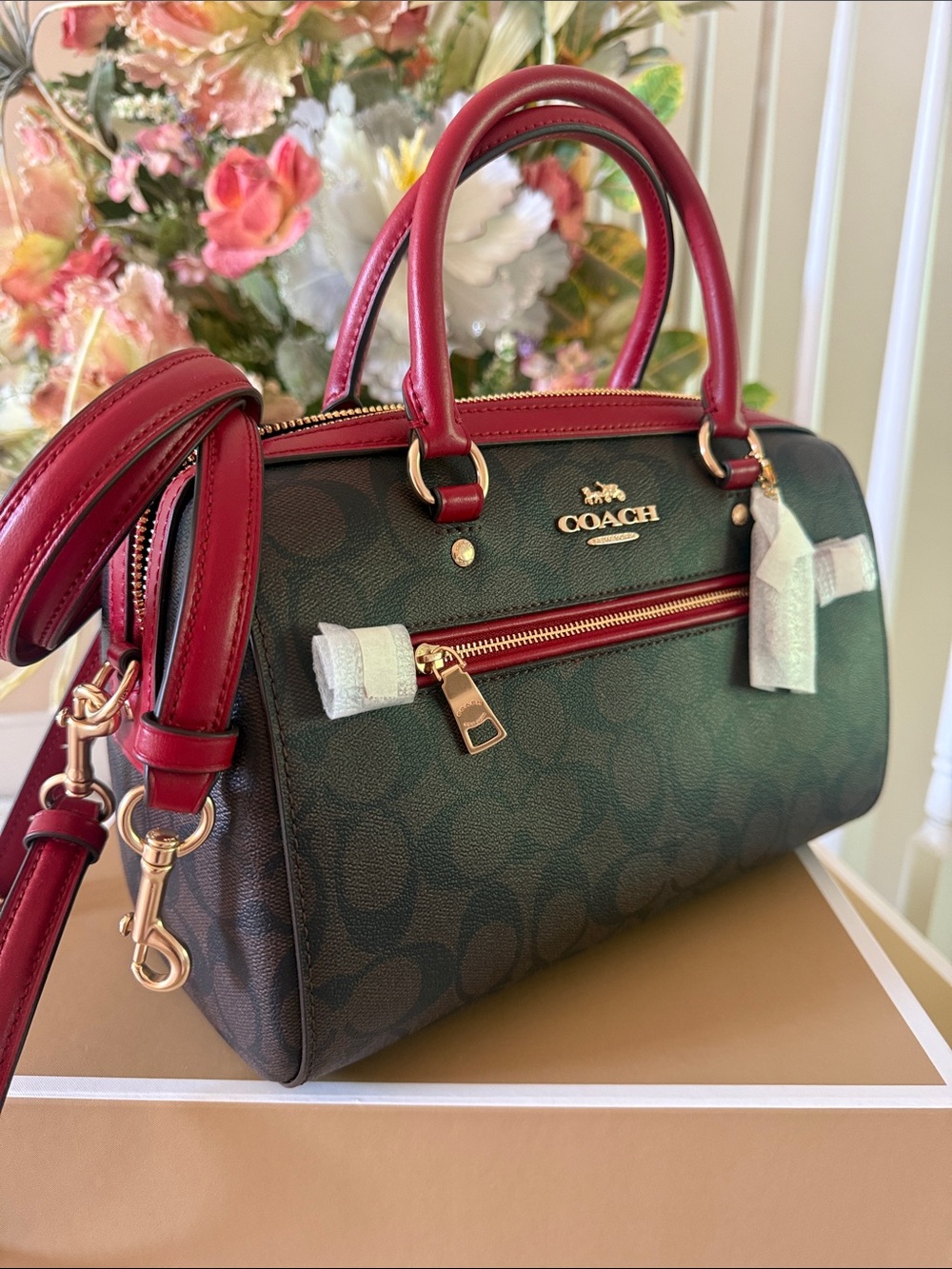 Coach Signature Crossbody Purses Brand New Authentic 10x7.5 - Picture 2 of 10